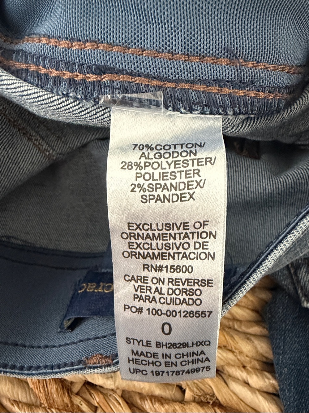 Democracy High Rise Tapered Straight Leg Jean - Picture 13 of 15